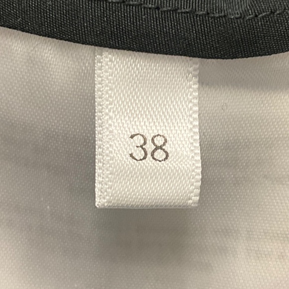 GIVENCHY BLACK VOYOU SHORT SLEEVED MIDI DRESS WITH BELT - Picture 5 of 5